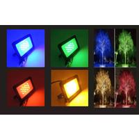 100W LED PROJEKTÖR MAVİ YEŞİL KIRMIZI AMBER