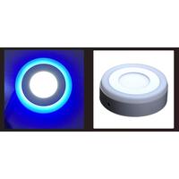 9W SIVA ÜSTÜ 3RENKLİ LED PANEL MAVİ