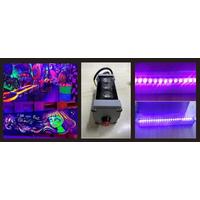 9W ULTRAVİYOLE UV LED WALLWASHER BOYA KURUTMALI 10CM ANAHTARLI